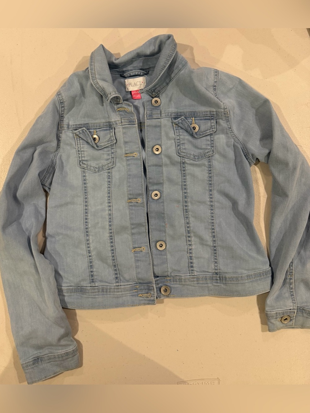Place Light Blue Denim Jacket for Kids